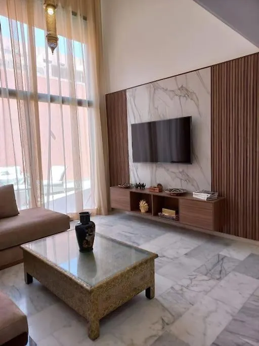 Chic Duplex Oasis: Downtown Marrakech Apartment Marrakesh