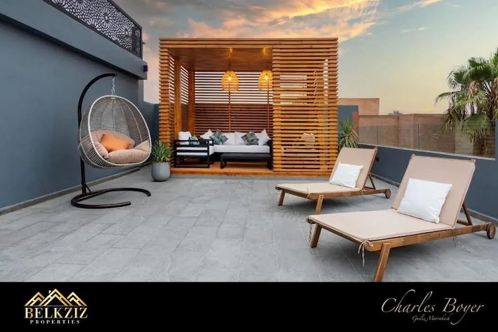 Chic Duplex Oasis: Downtown Marrakech Apartment Marrakesh